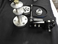 Motorplate Belt Drive kit CHEVY  with 2.280" Register 3 Bolt  with 1" Mandrel